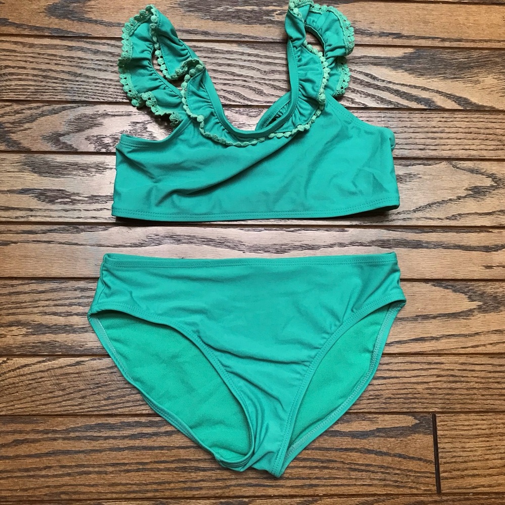 ⭐️3/$15⭐️ GapKids Girls Turquoise Bikini Swimsuit